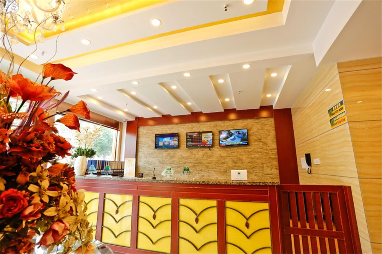 Greentree Inn Shandong Jinan Quancheng Square Business Hotel Zewnętrze zdjęcie